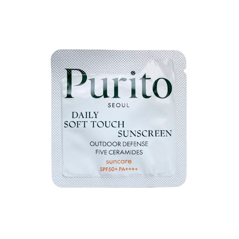 Крем сонцезахисний Purito Seoul Daily Soft Touch Sunscreen SPF 50+ PA++++ (тестер),1 мл