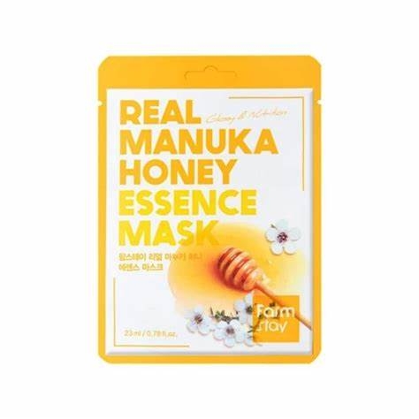 Маска тканинна для обличчя поживна з медом манука FarmStay Real Honey Essence Mask, 23 мл