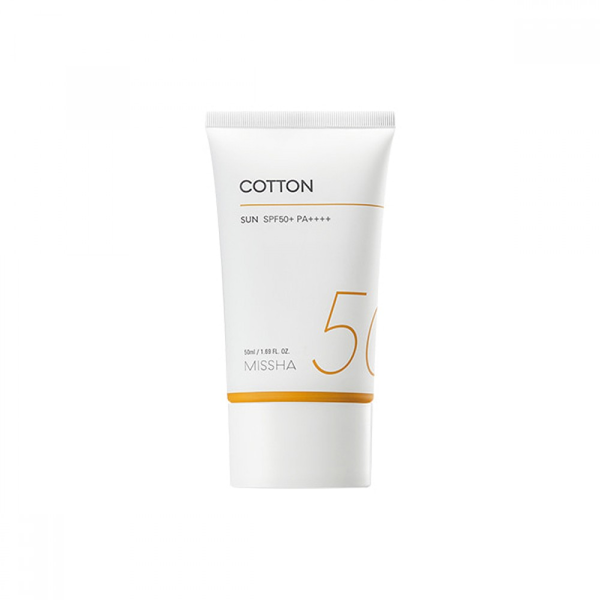 Крем сонцезахисний матуючий Missha All Around Safe Block Cotton Sun SPF50+ PA++++ 50, мл