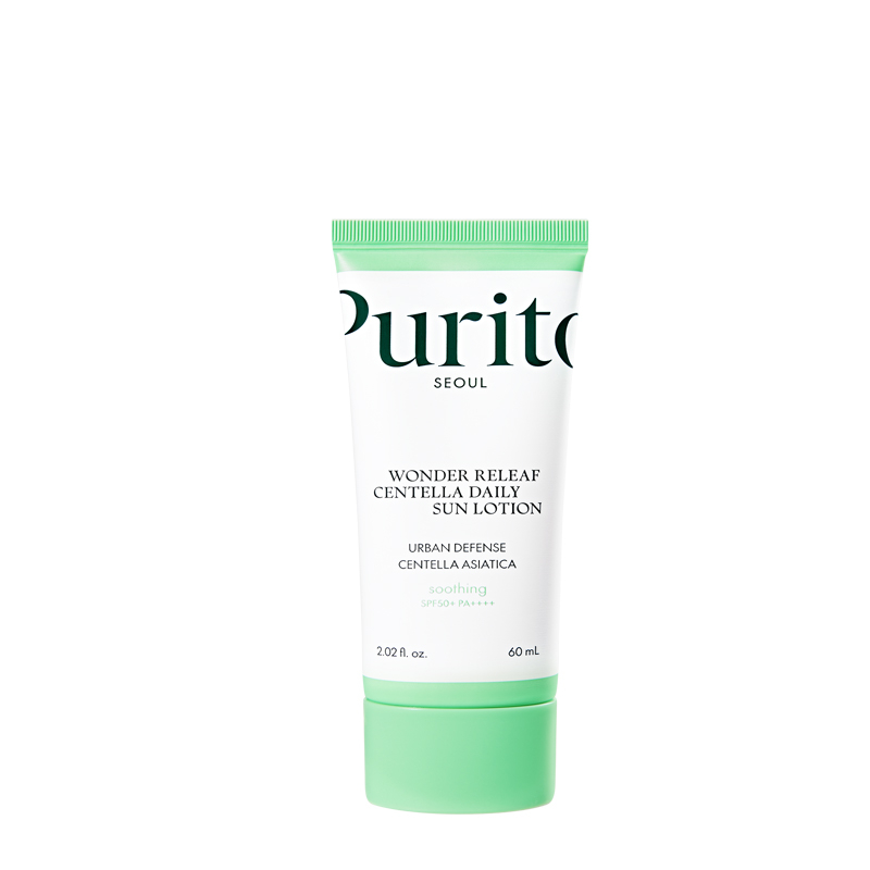 Лосьон солнцезащитный на каждый день Purito Seoul Wonder Releaf Centella Daily Sun Lotion, 60 мл