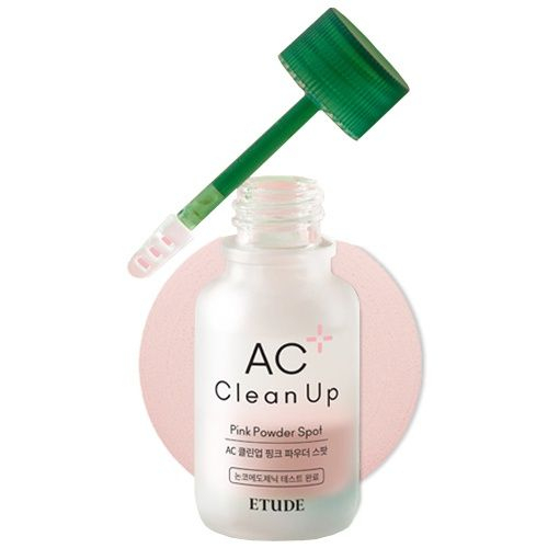 Засіб точковий для боротьби з акне Etude House AC Clean Up Pink Powder Spot, 15 мл