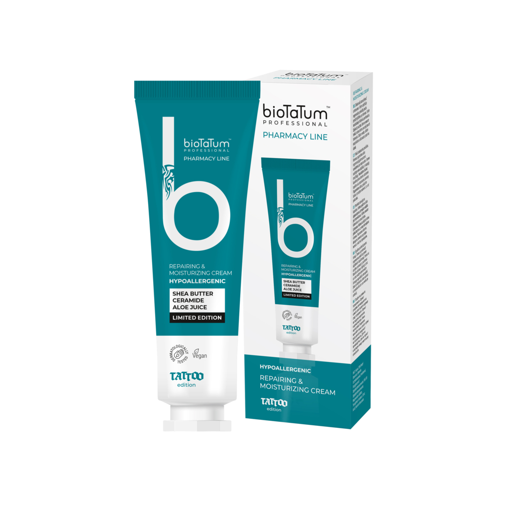 Крем відновлювальний зволожуючий BioTaTum Repairing & Moisturizing Cream, 20 мл