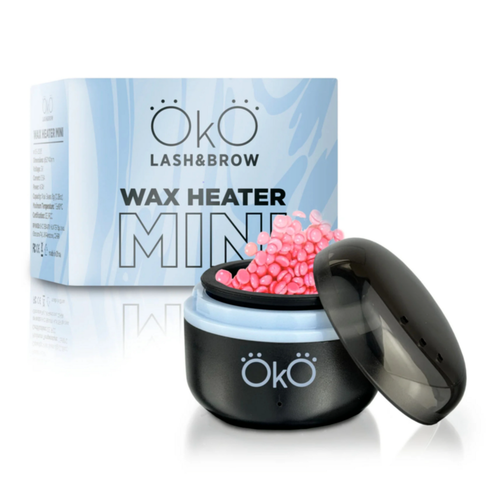 Воскоплав для банки OKO Mini Wax Heater, чорний, фото 1