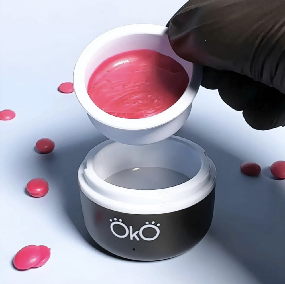 Воскоплав для банки OKO Mini Wax Heater, чорний, фото 6