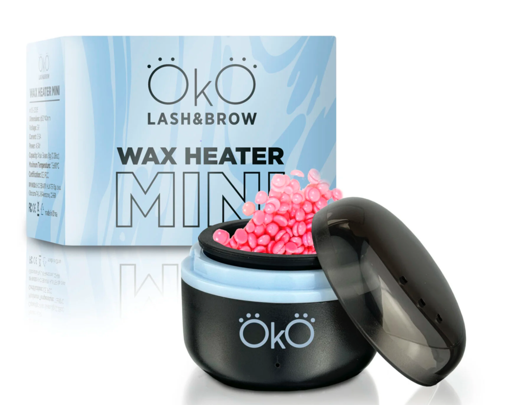 Воскоплав для банки OKO Mini Wax Heater, чорний