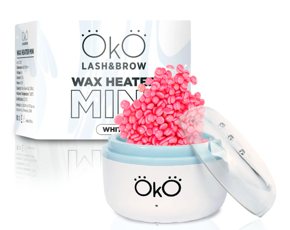 Воскоплав для банки OKO Mini Wax Heater, белый