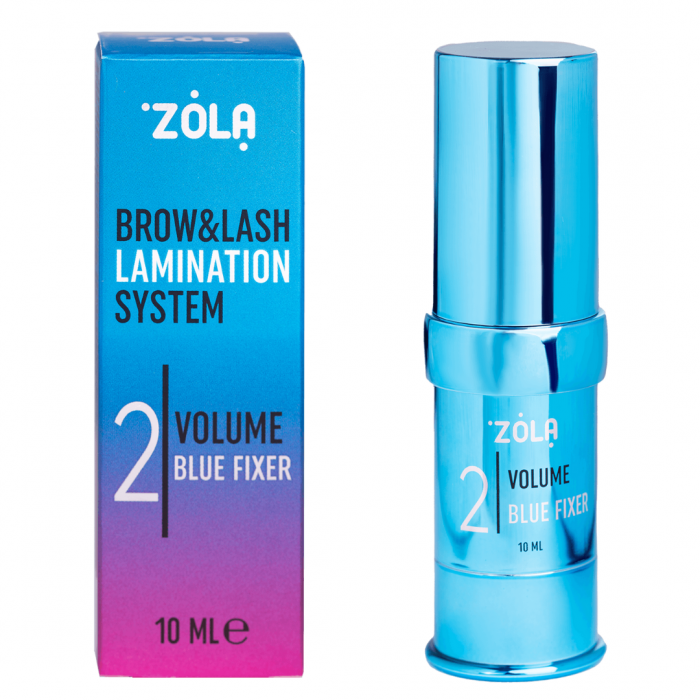 Склад для ламінування Zola Color Lab Volume Blue Fixer №02, 10 мл