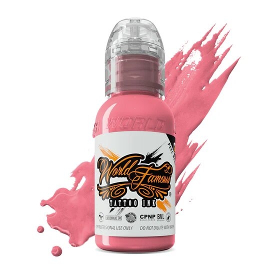 Краска для тату World Famous Ink Flying Pig Pink, 15 мл