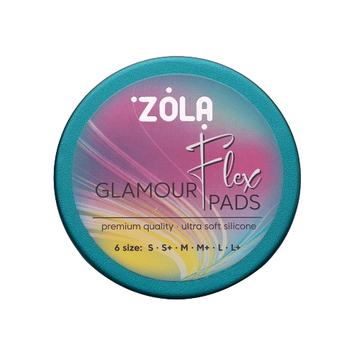 Набір бігуді силіконових Zola Glamour Flex (S, S+, M, M+, L, L+)