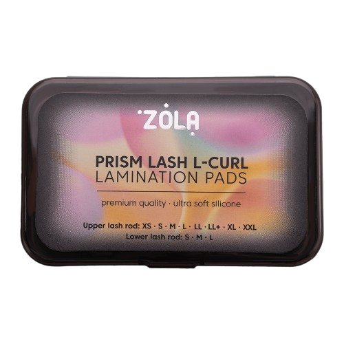 Набор силиконовых бигуди Zola Prism Lash L-Curl для верхніх і нижніх вій (XS, S, M, L, LL, LL+, XL, XXL)