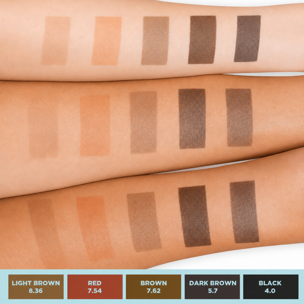 Краска для бровей и ресниц OKO Liquid Hybrid Tint H2O 8.36 Light Brown, 15 мл, фото 2