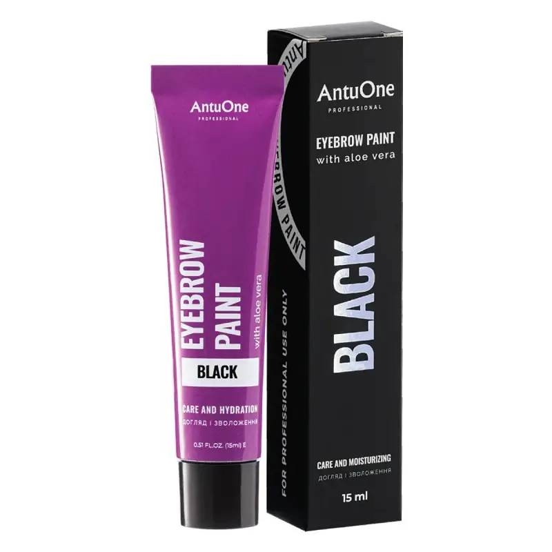 Краска для бровей AntuOne Black, 15 г