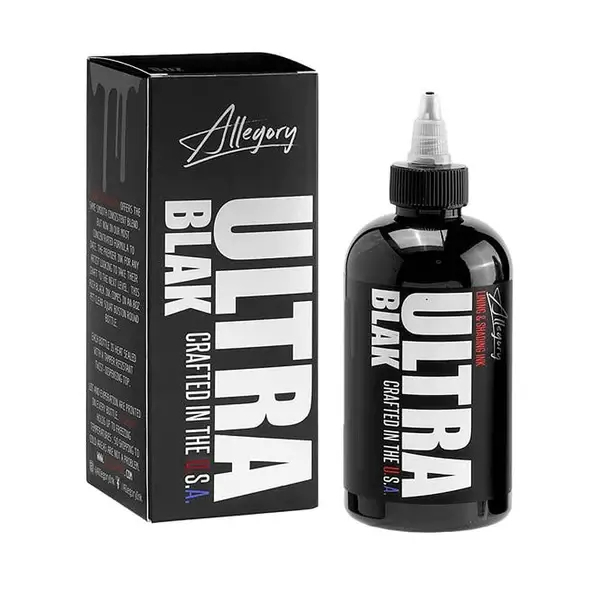 Краска для тату Allegory Ultra Black, 240 мл