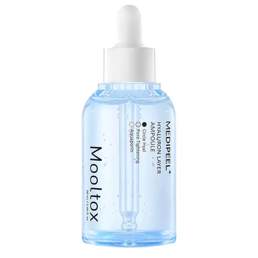 Сироватка зволожувальна з гіалуроновою кислотою Medi-Peel Hyaluronic Acid Layer Mooltox Ampoule, 30 мл