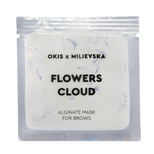 Маска альгинатная для бровей Okis Brow Flowers Cloud, 5 шт