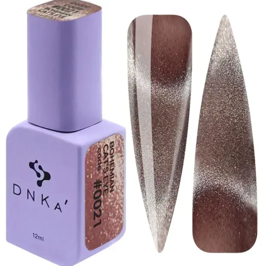 Гель-лак DNKa Bohemian Cat`s Eye №021 12 мл, фото 1