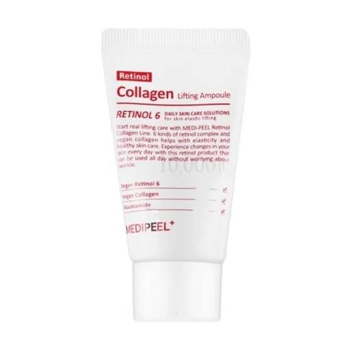 Сироватка-ліфтинг для обличчя з ретинолом та колагеном Medi-Peel Retinol Collagen Lifting Ampoule, 15 мл, фото 1