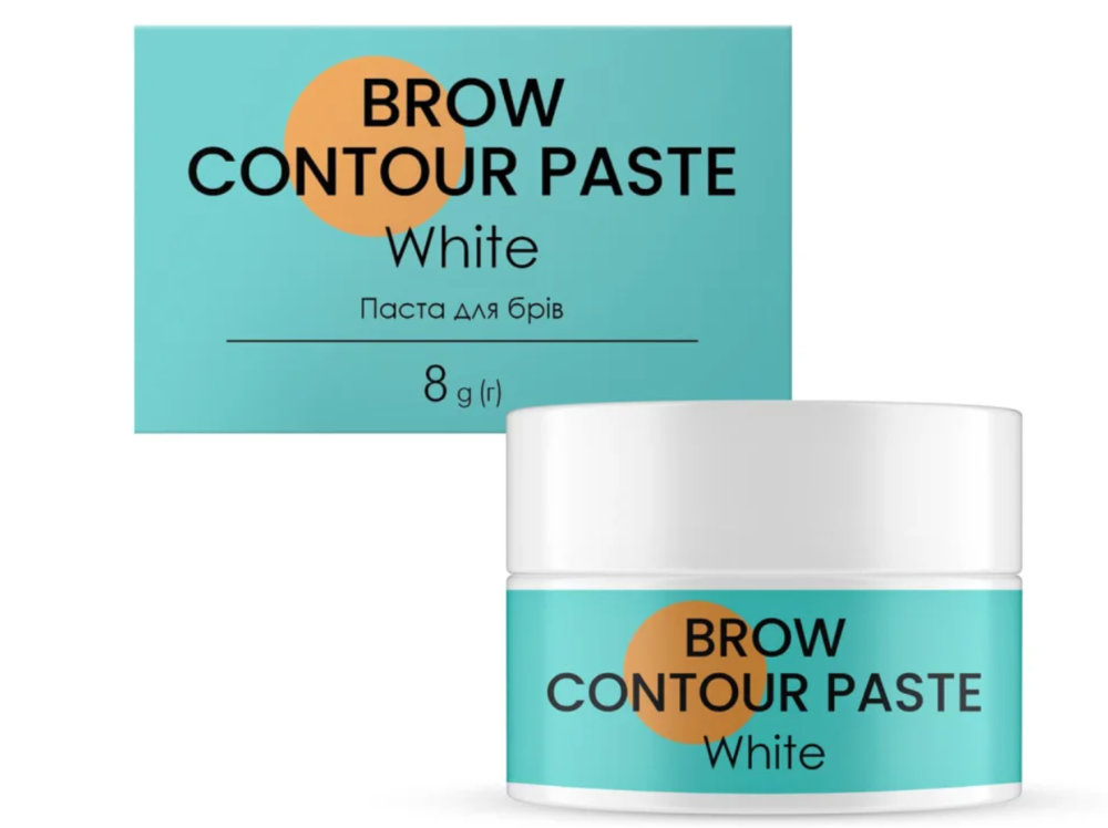 Паста для брів Joly:Lab Brow Contour Paste White 8 г, фото 1