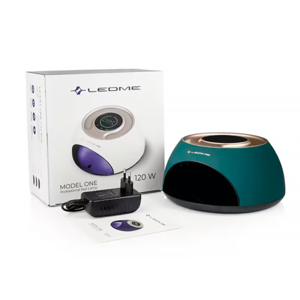 Лампа для манікюру LEDME One 120 W зелена, фото 2