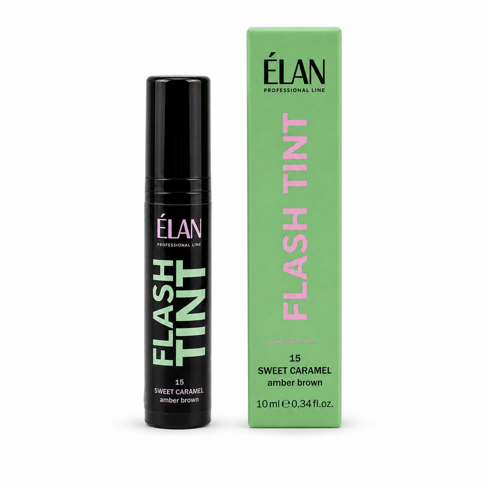 Система прямого фарбування брів Elan Flash Tint №15 Sweet Caramel 10 мл, фото 2
