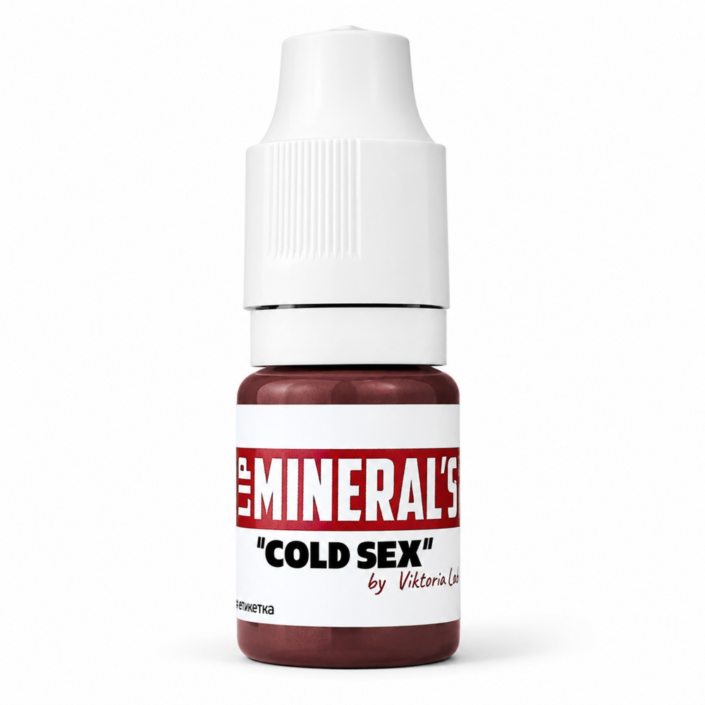 Пигмент для перманентного макияжа губ The Mineral Lips Cold Sex 6мл, фото 1