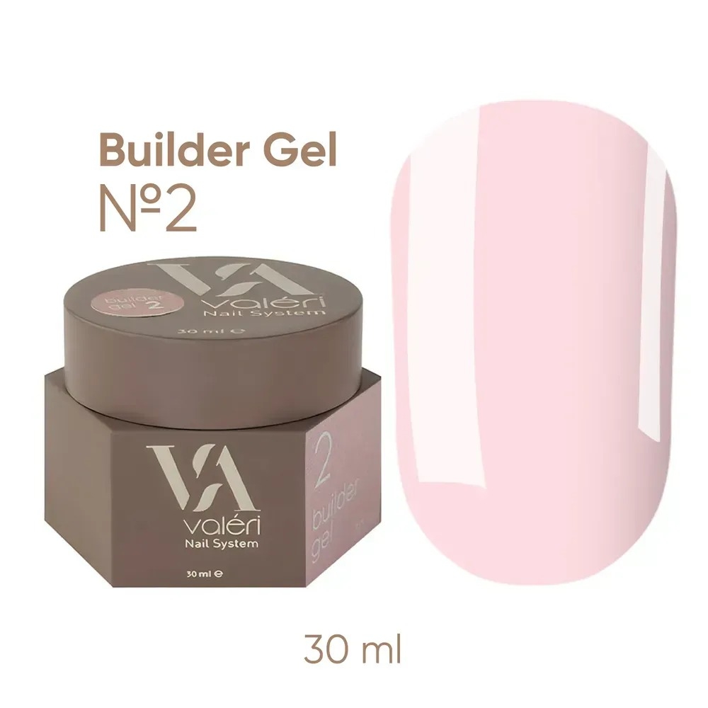 Гель моделюючий Valeri Builder Gel (new collection) №02 30 мл, фото 1