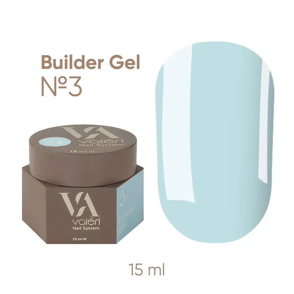 Гель моделюючий Valeri Builder Gel (new collection) №03 15 мл, фото 1