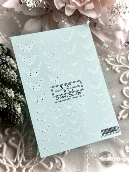 Слайдер для нігтів VS Nails Combi foil №190, фото 1