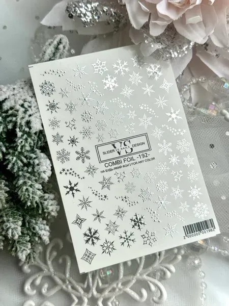 Слайдер для ногтей VS Nails Combi foil №192, фото 1