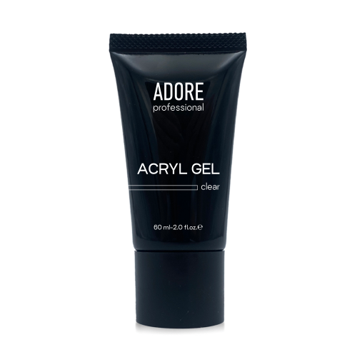 Акригель Adore Professional Acryl Gel прозрачный 60 мл, фото 1