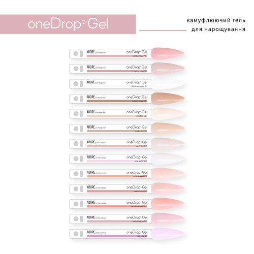 Гель моделирующий Adore Professional One Drop Gel №08 30 г, фото 2