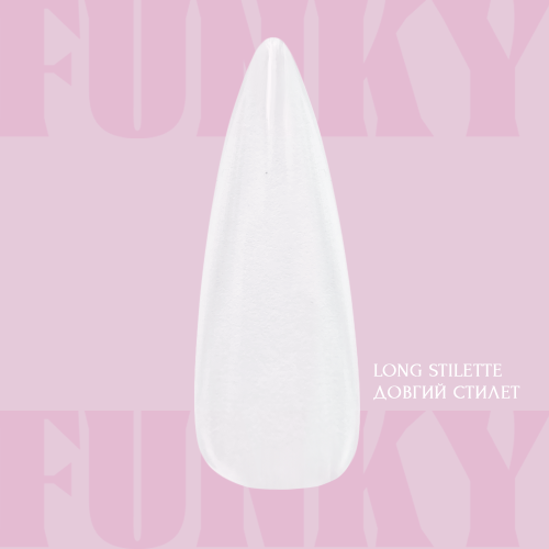 Тіпси гелеві Adore Professional Funky Gel Tips Stilette Long , фото 2