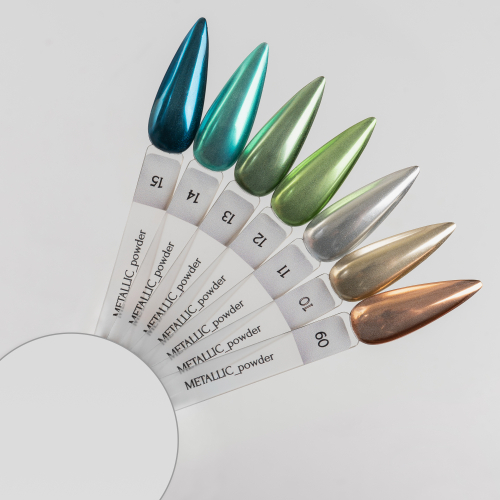 Втирка для нігтів Adore Professional Metallic Powder №09 0,5 г , фото 3