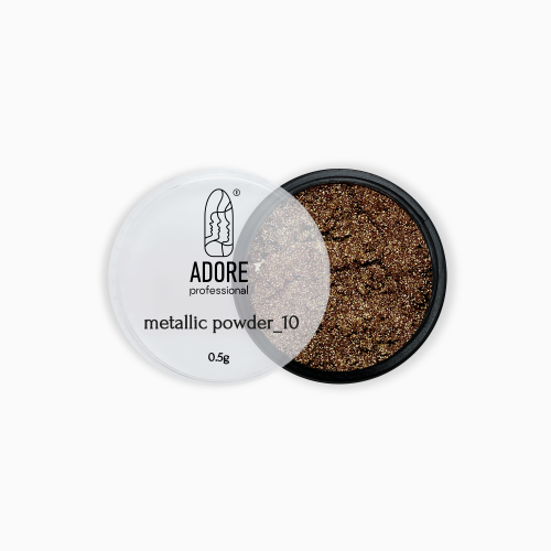 Втирание для ногтей Adore Professional Metallic Powder №10 0,5г, фото 1