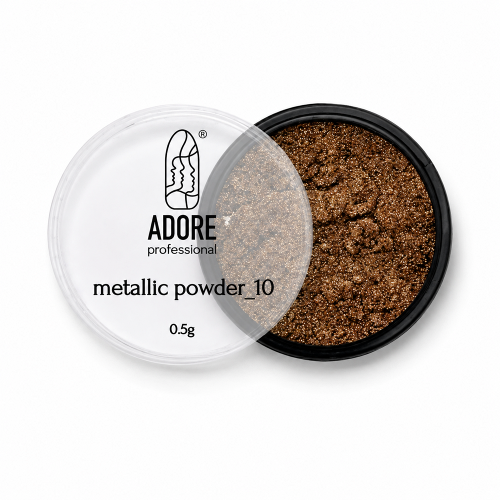 Втирание для ногтей Adore Professional Metallic Powder №10 0,5г, фото 1