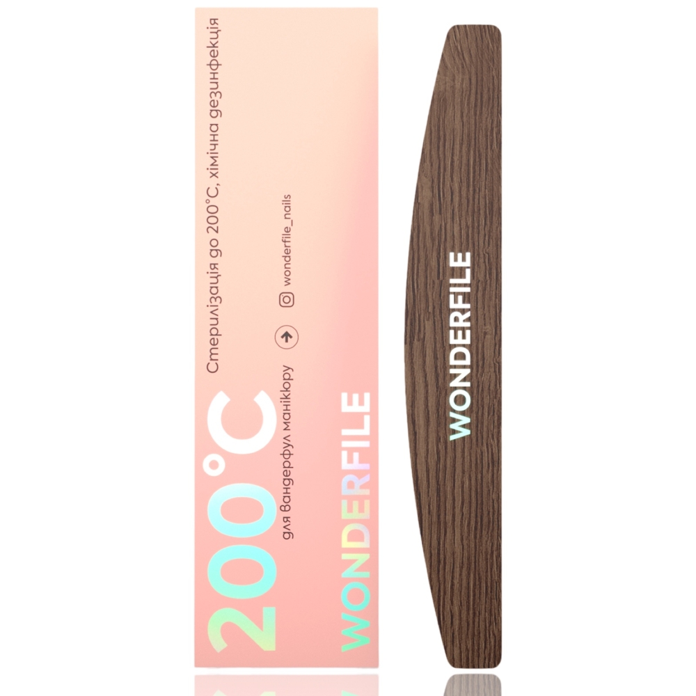 Основание деревянное Wonderfile полумесяц 162/24 мм, фото 1