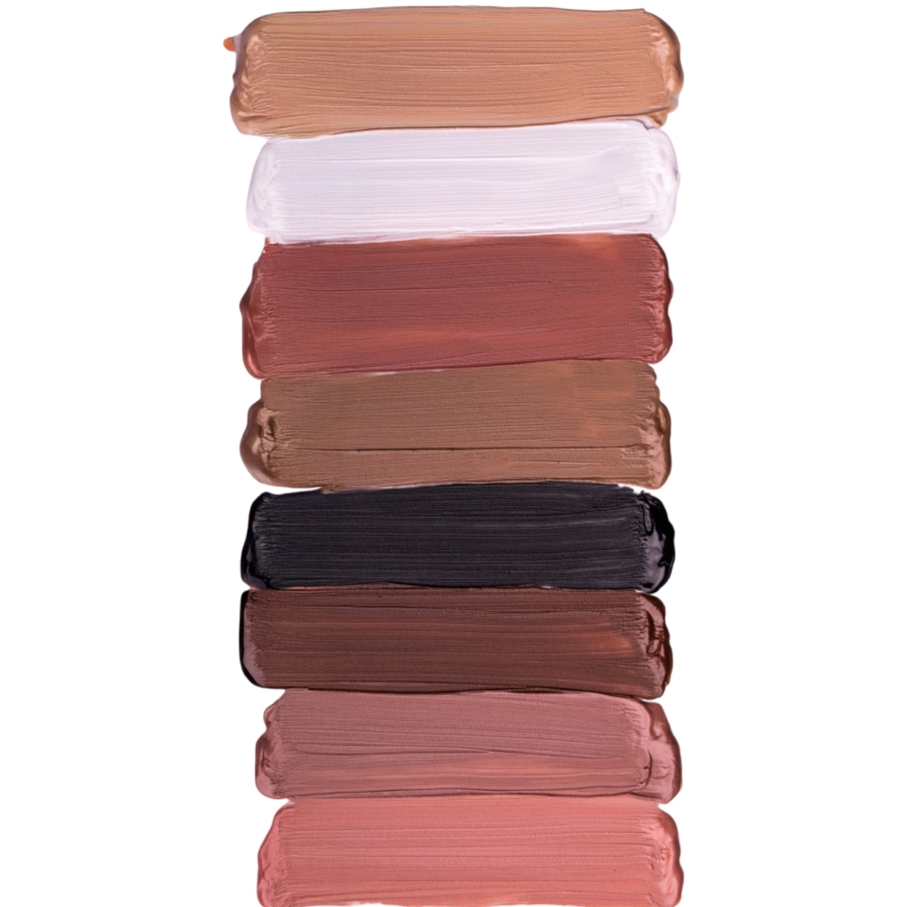 Тіні для повік рідкі ZOLA x Valentina Lelyukh  Silky Matte Tint 01 Soft beige, фото 2