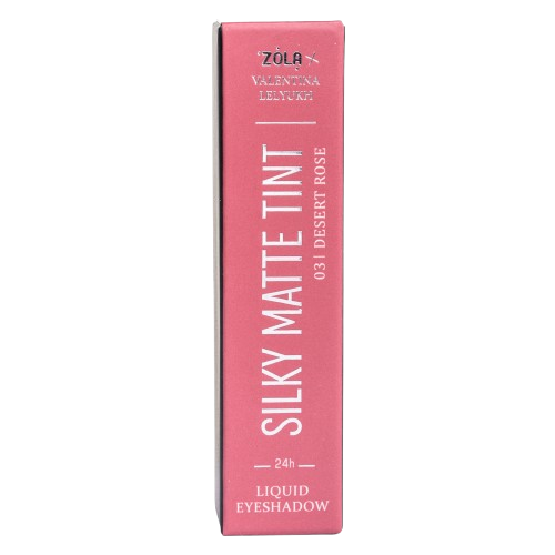 Тени для век жидкие ZOLA x Valentina Lelyukh Silky Matte Tint 03 Desert Rose, фото 2
