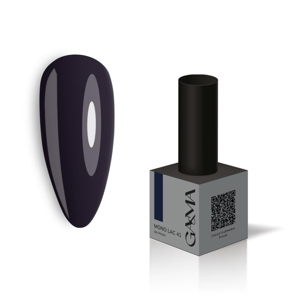 Моно лак для педикюру GA&MA Mono Lac №41 6 мл, фото 1