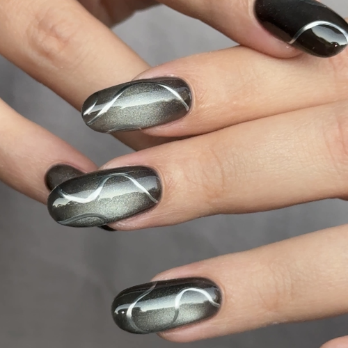 Гель-фарба Adore Professional Metallic Gel  8 мл, фото 4