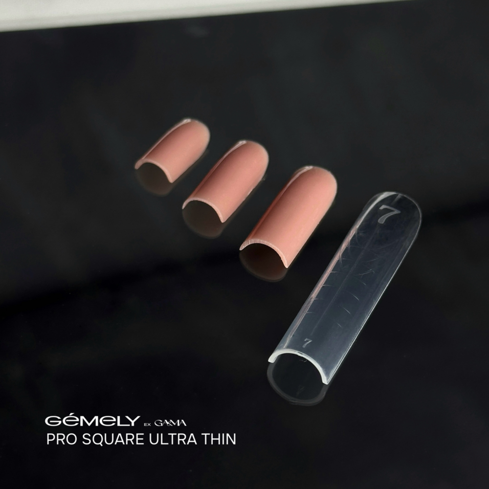 Форми верхні Gemely Upper forms Pro Square Ultra Thin collaboration with @sadovec_yulia 15 розмірів 150 шт/уп, фото 2