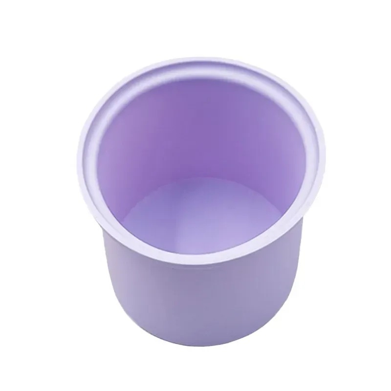 Чаша силіконова у воскоплав фіолетова 200 мл, фото 1