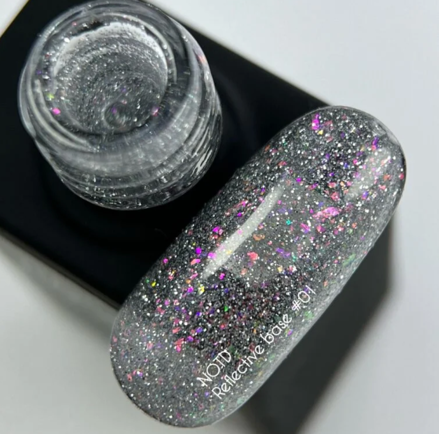 База камуфлирующая Nails Of The Day Reflective №01 10 мл, фото 2