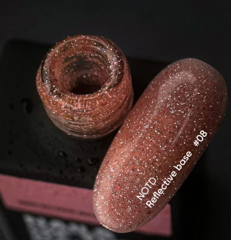 База камуфлирующая Nails Of The Day Reflective №08 10 мл, фото 2