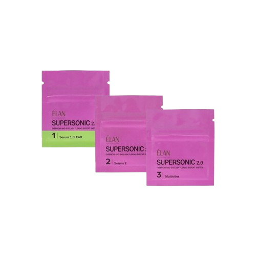 Набор средств для ламинирования бровей и ресниц Elan Supersonic 2.0 № 1,2,3 по 3мл, фото 1