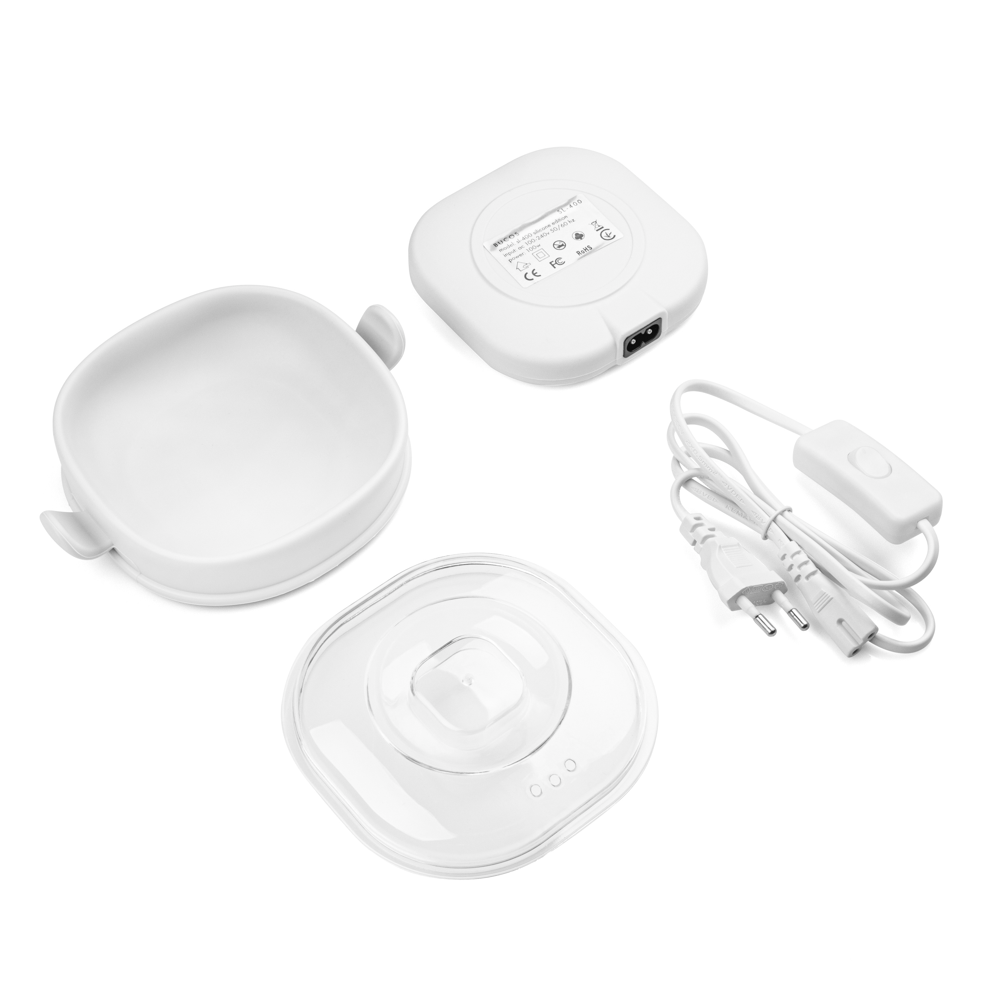 Воскоплав Bucos SL-400 Silicone Edition 100W білий 400 мл, фото 3