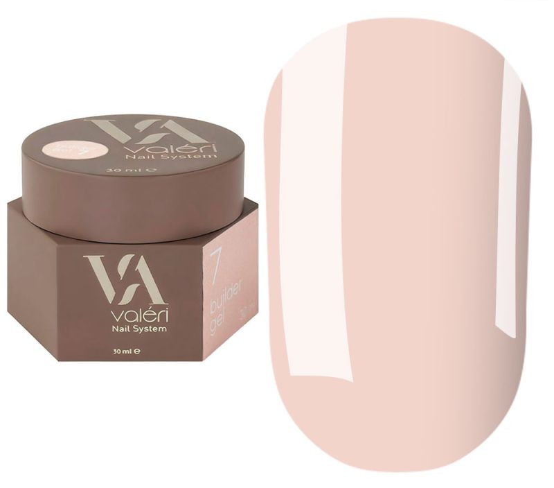 Гель моделирующий Valeri Builder Gel (new collection) №07 30 мл, фото 1