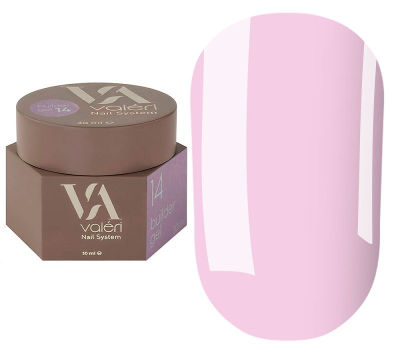 Гель моделирующий Valeri Builder Gel (new collection) №14 30 мл, фото 1