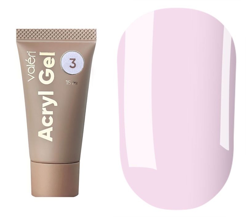 Гель акриловый Valeri Acryl Gel (New collection) №03 15 мл, фото 1