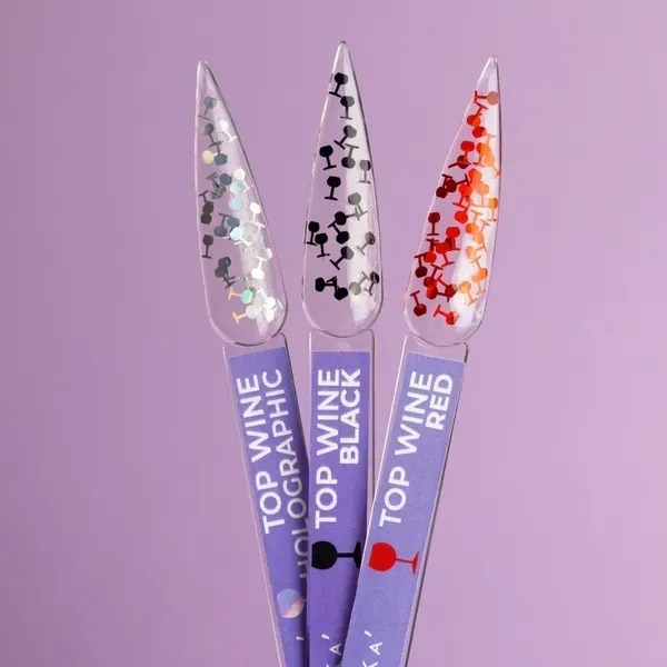 Топ DNKa Top Wine Holographic 15 мл , фото 2